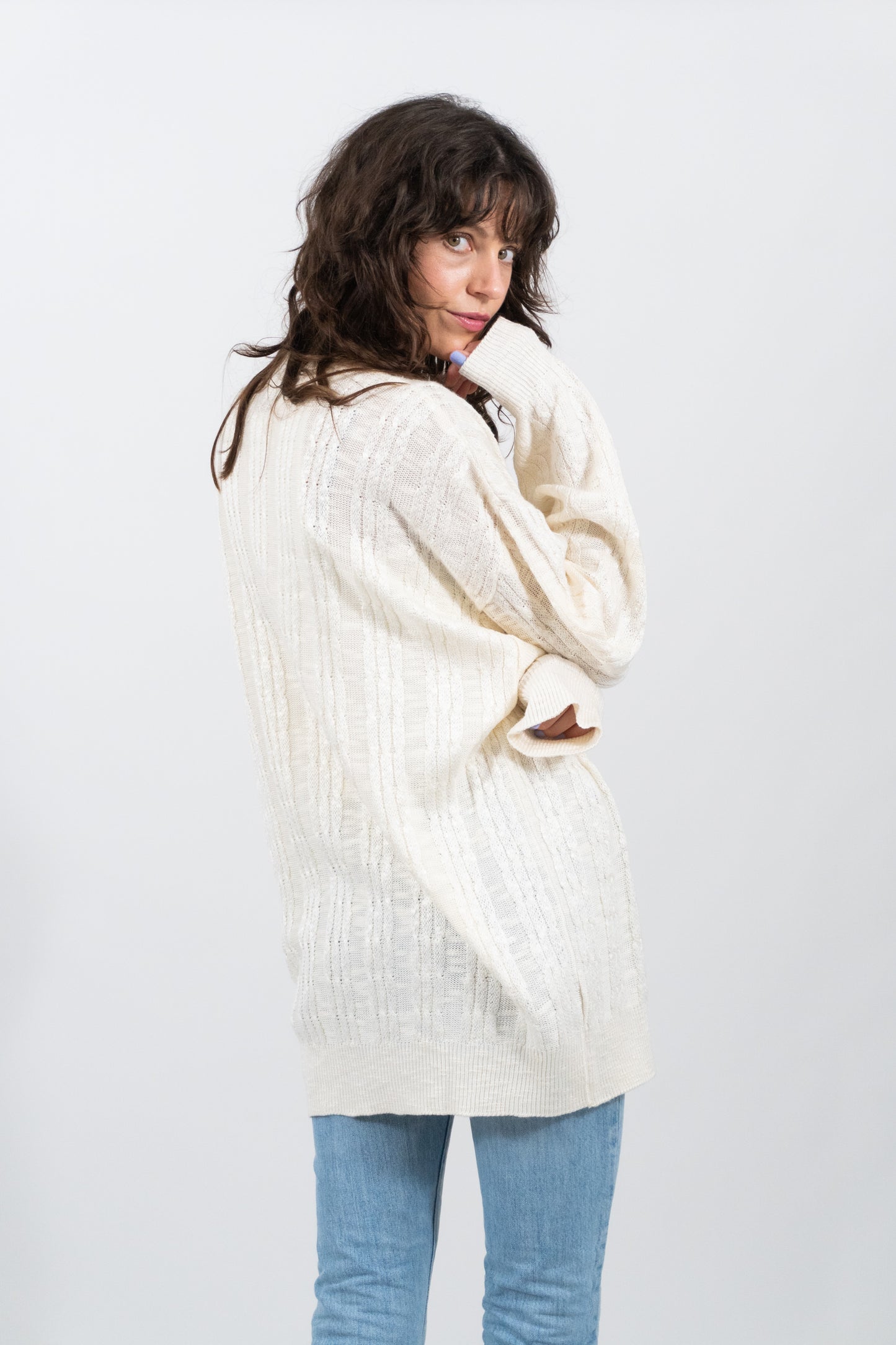 Beige Light Knit