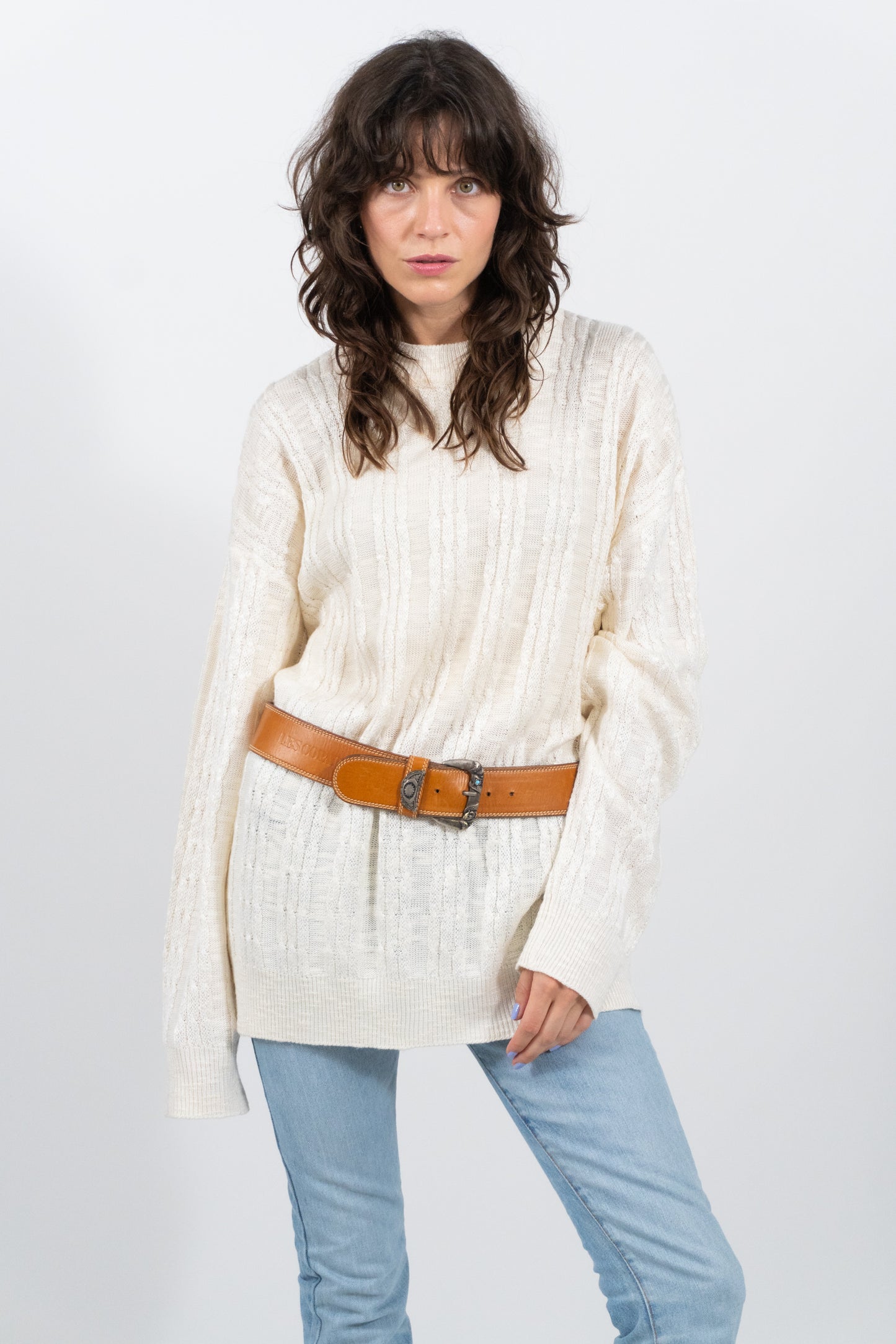 Beige Light Knit