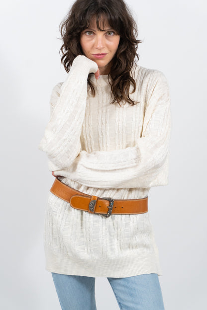 Beige Light Knit