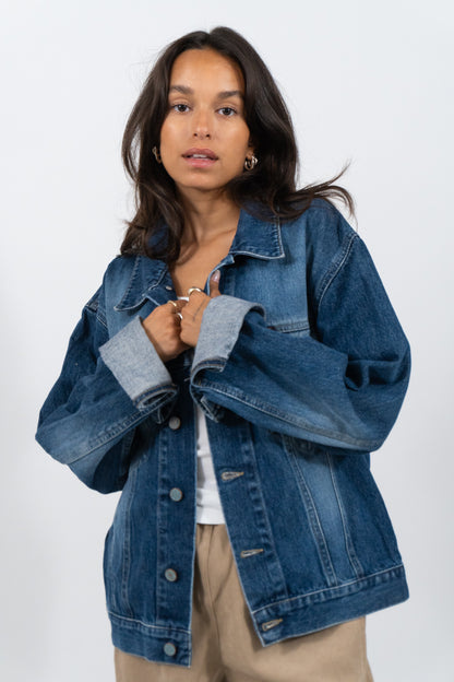 Coole Denim Jacke