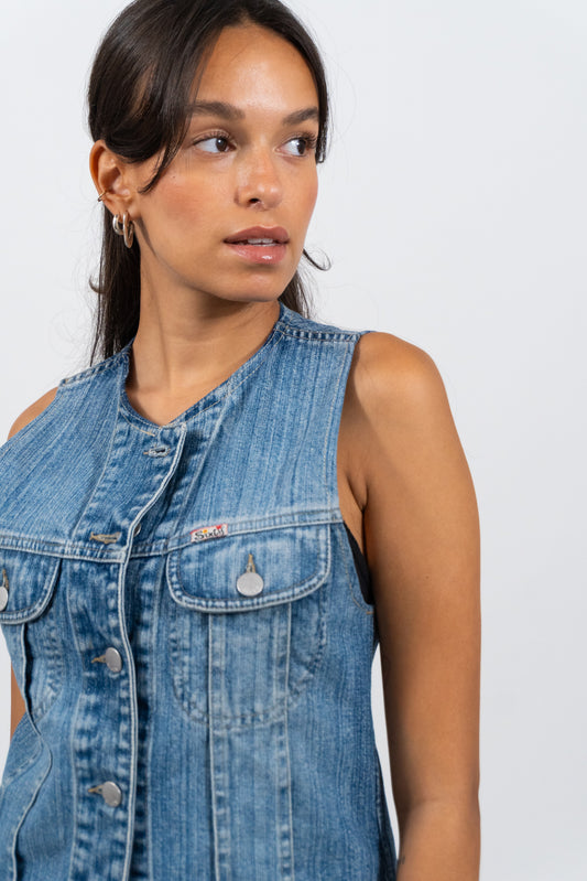 Miss Sixty Denim Gilet