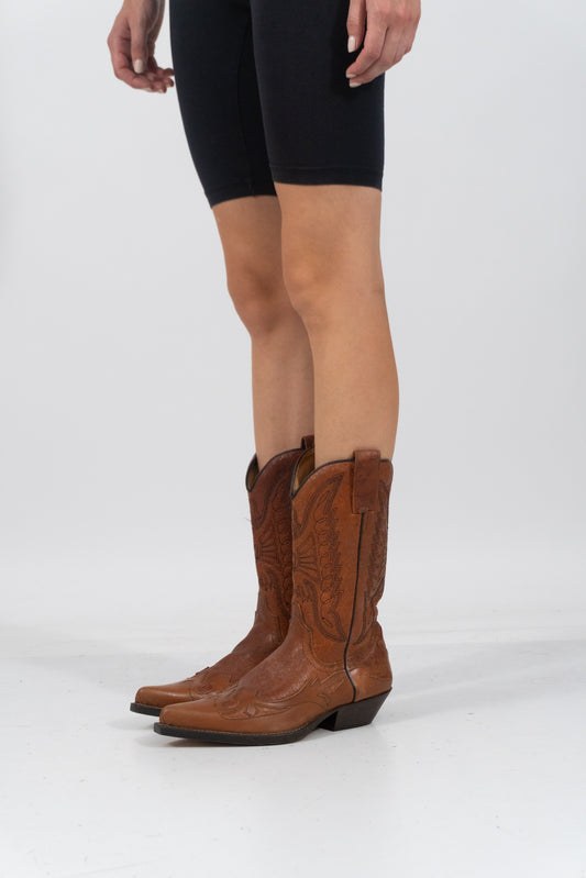 Klassisch Braune Cowboy Boots