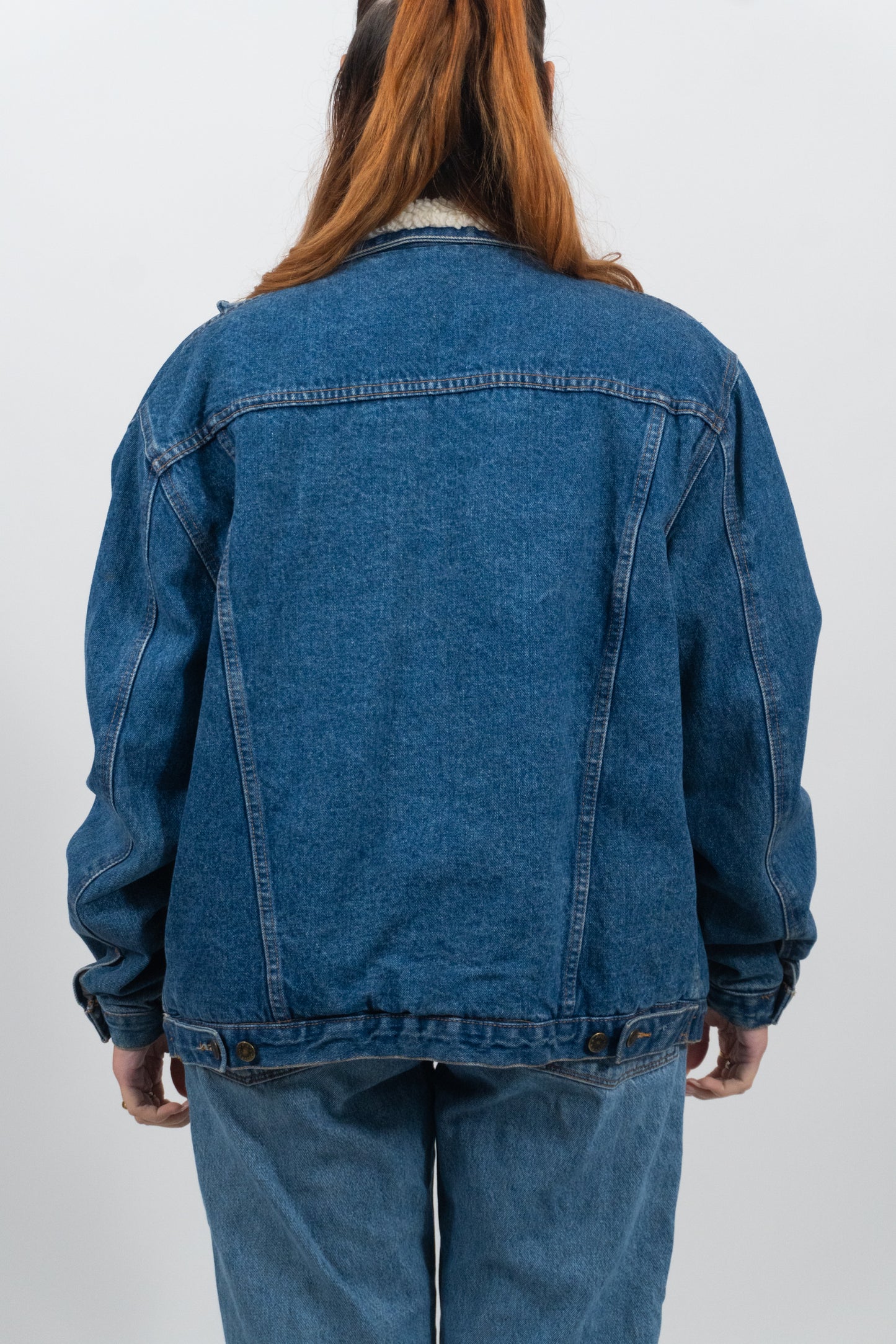 Jeansjacke Mit Warmen Futter