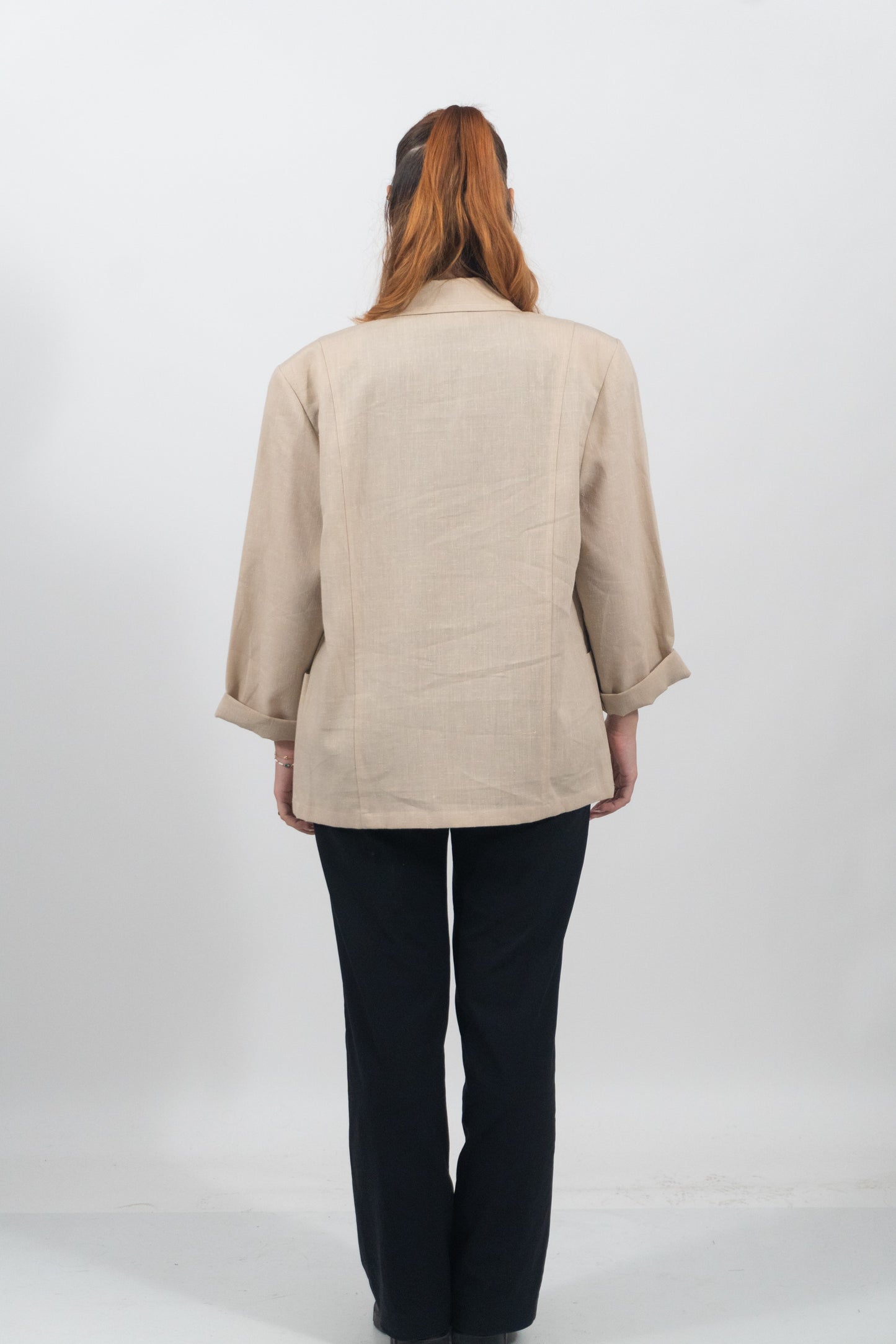 Leichter Blazer in Beige