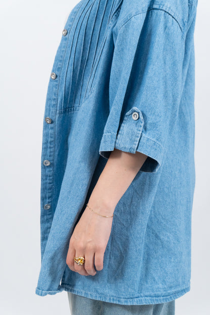 Oversized Denim Shirt