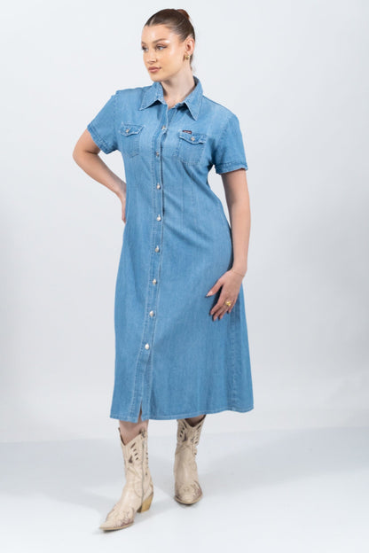 Denim Vintage Dress