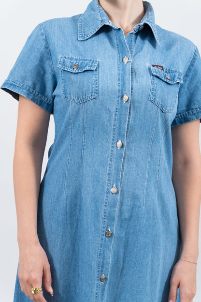 Denim Vintage Dress