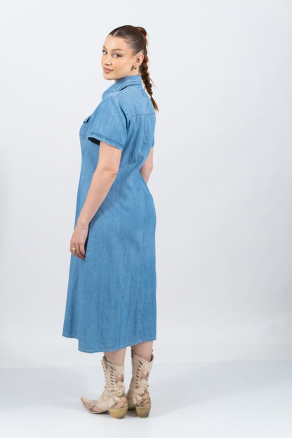 Denim Vintage Dress