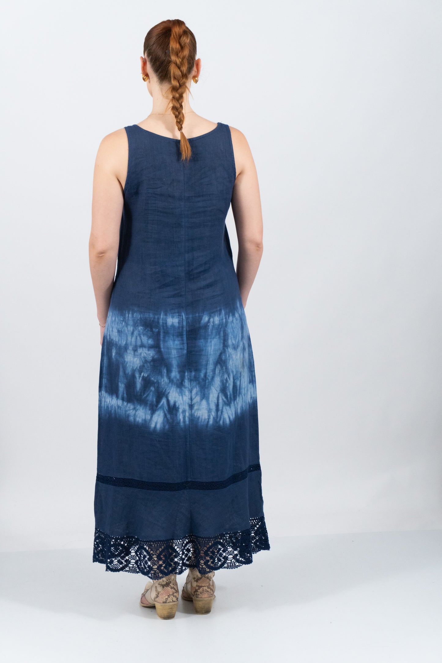 Linen Batik Dress