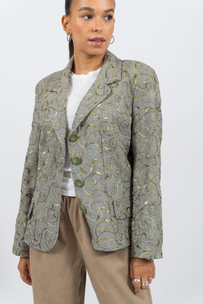 Vintage Blazer With Structure