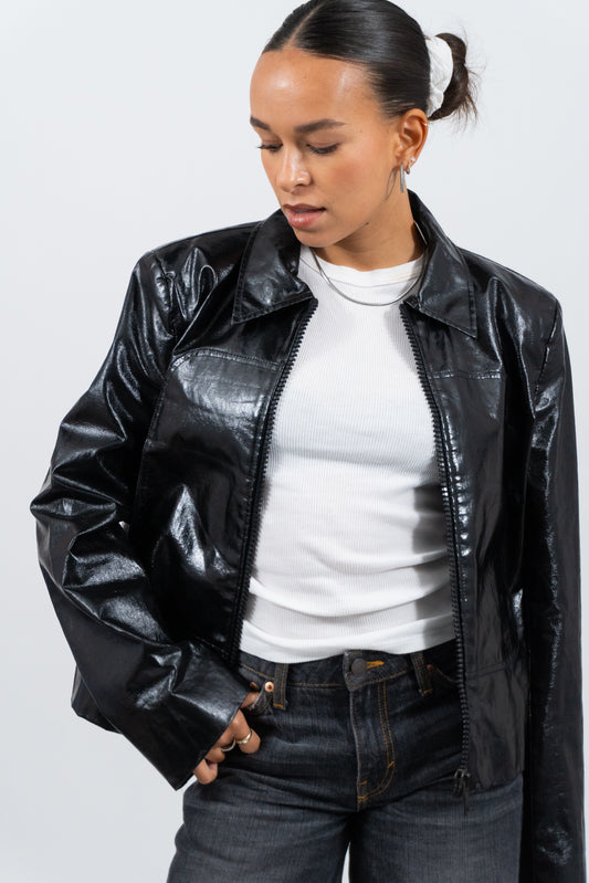 Vegan Leather Jacket