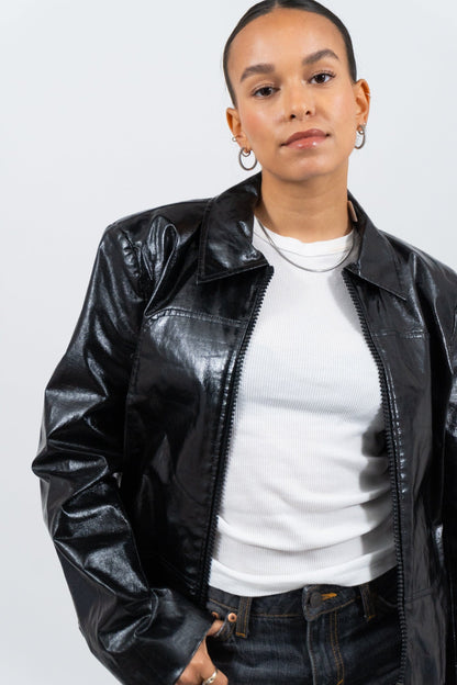 Vegan Leather Jacket