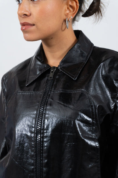 Vegan Leather Jacket