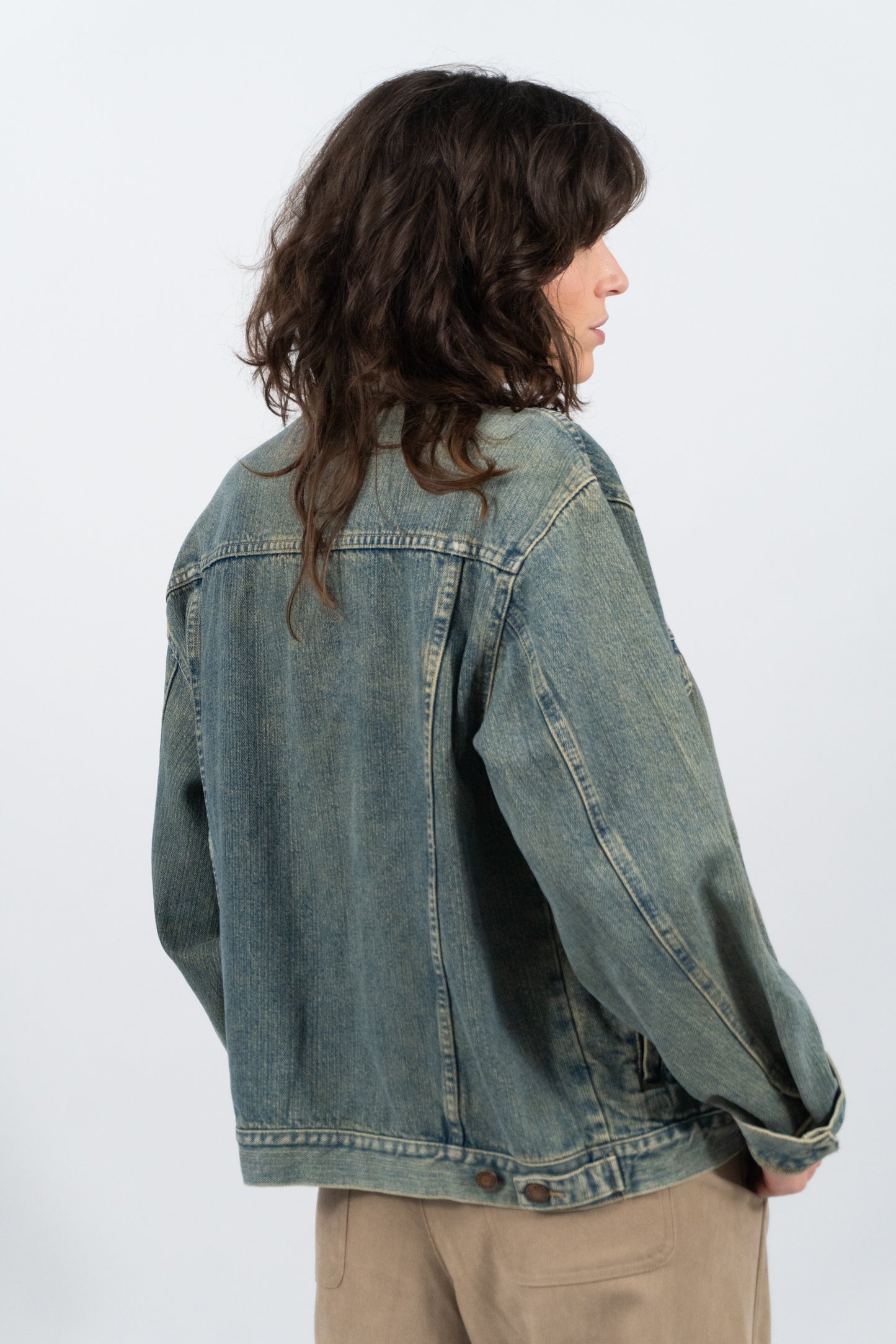 Denim Jacket In A Rare Color