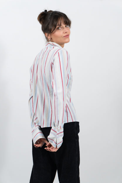 Stripes, Stripes, Stripes: Baumwoll-Bluse